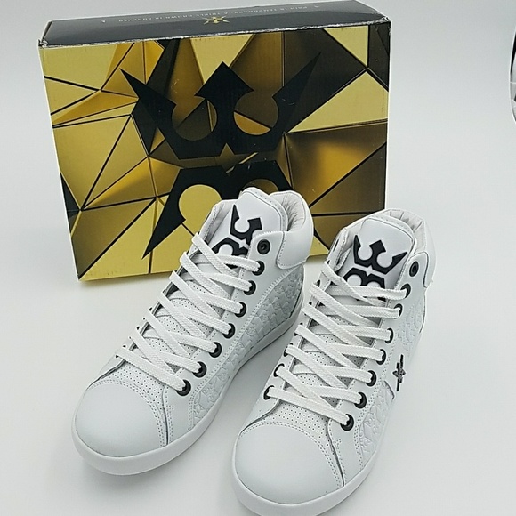 Miggy 24 Leather HiTops - Picture 3 of 6